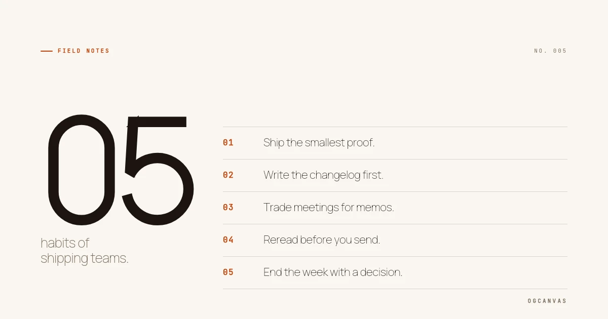 List