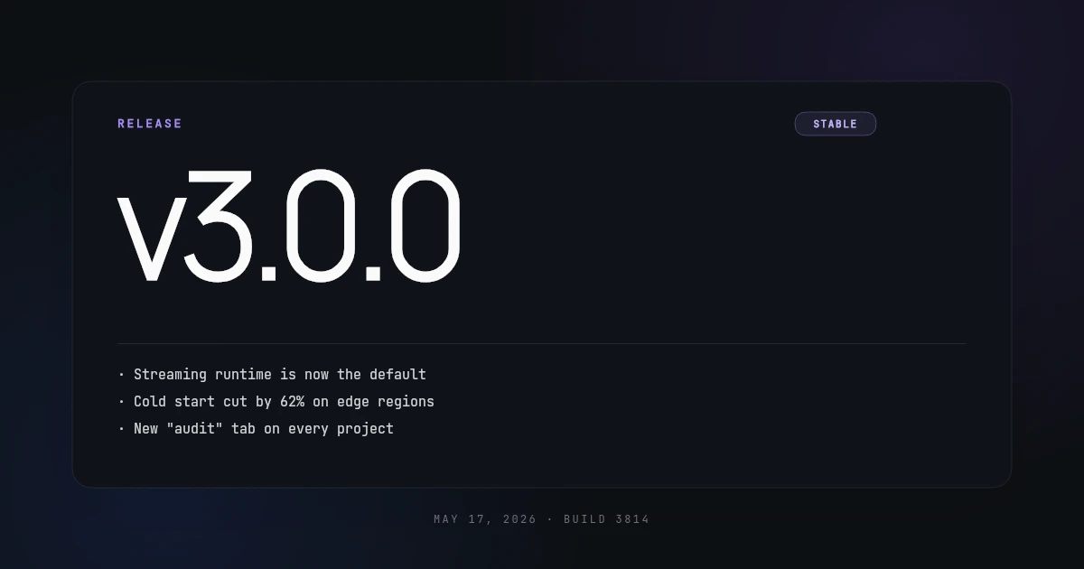 Release